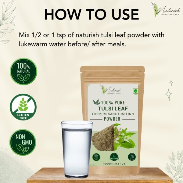 tulsi leaf powder uses