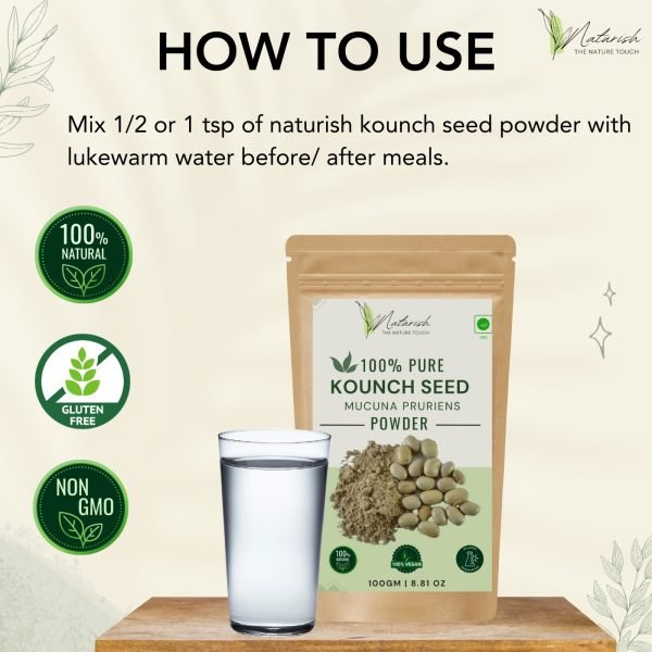 kouch seed powder uses