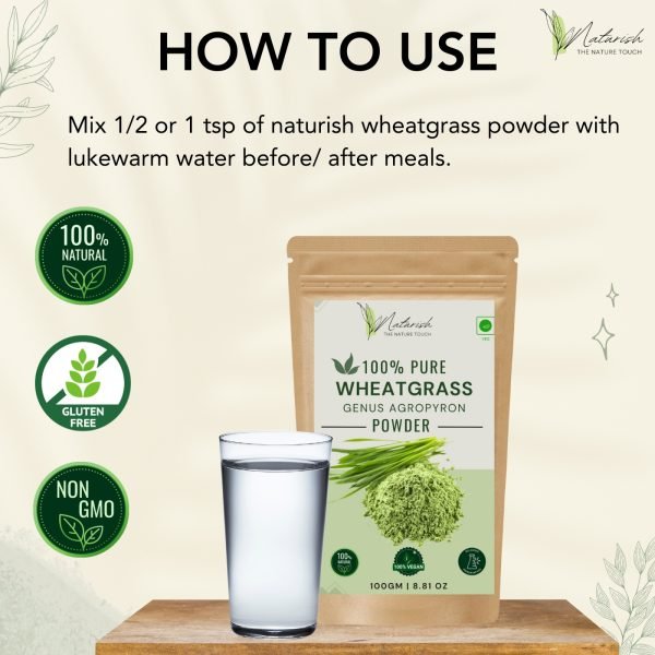 wheatgrass powder uses