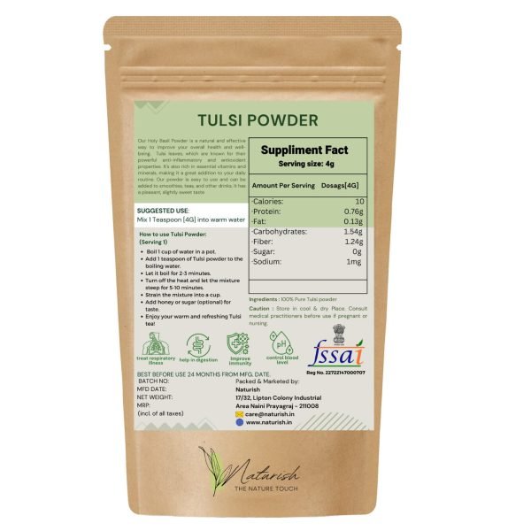 tulsi leaf powder2