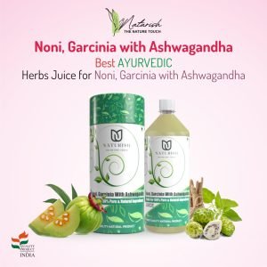 Noni, Garcinia, and Ashwagandha Juice - Natural Health Elixir with Antioxidants