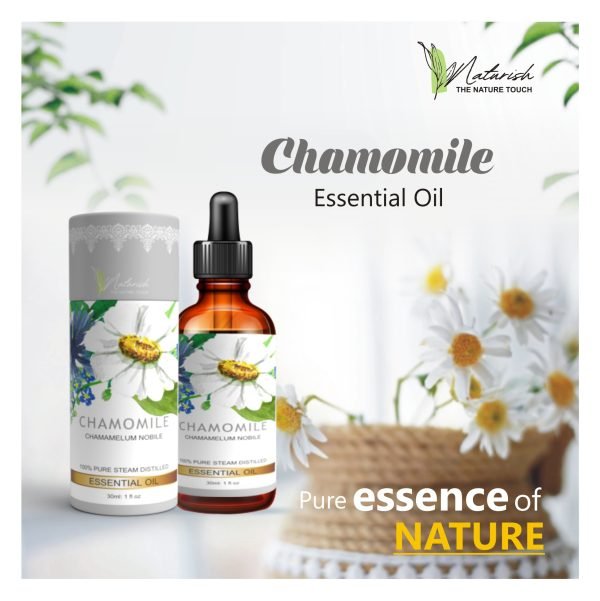 Relax and Rejuvenate with Pure Chamomile Essential Oil - Natural Stress Relief and Sleep Aid