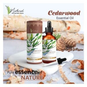 Cedarwood Essential Oil - Natural Aromatherapy for Relaxation and Wellness