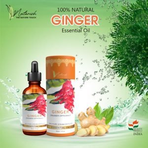 Pure Ginger Oil - Natural and Aromatic Essential Oil