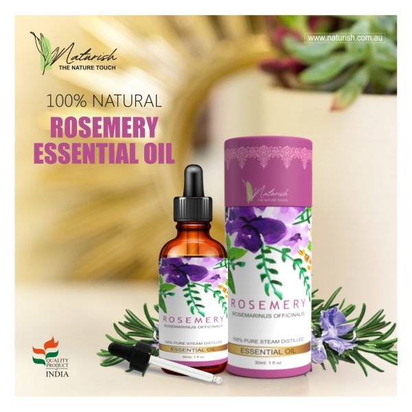Premium Rosemary Oil for Hair and Skin Care - Natural Aromatherapy Essential Oil